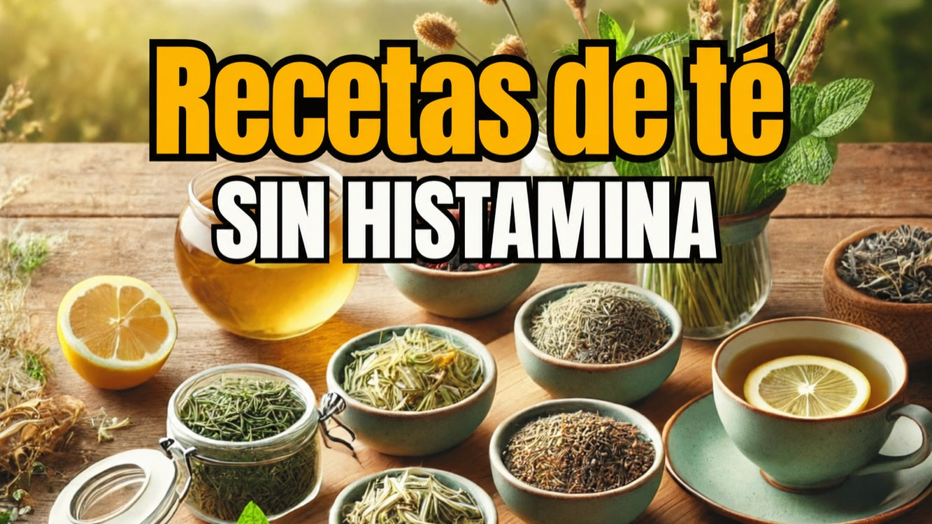 Descubre 7 recetas de té sin histamina con hierba limón