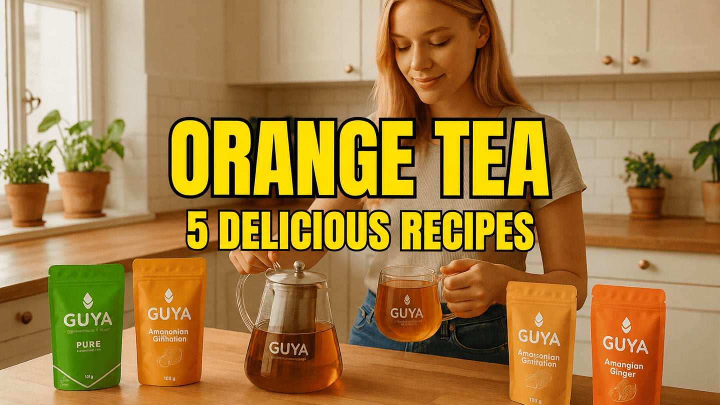 Orange tea recipes with cinnamon, mint & more: 5 ideas for every season