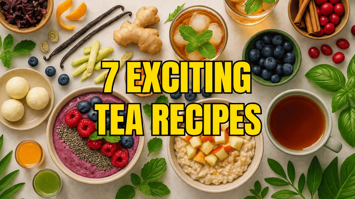 7 creative Amazonian tea recipes: from iced tea to smoothie bowls