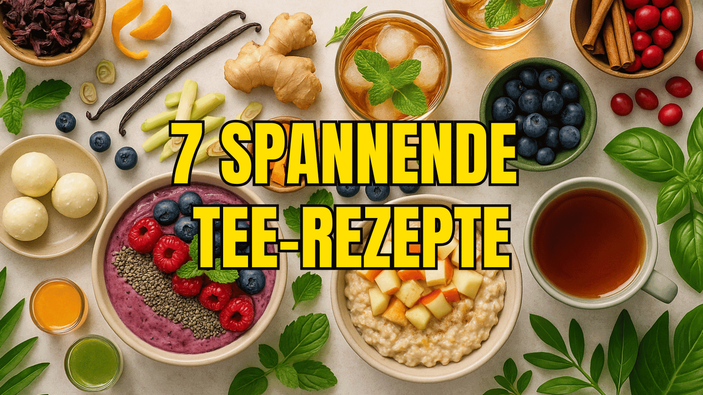 7 kreative Tee-Rezepte aus dem Amazonas: Von Eistee bis Smoothie-Bowl