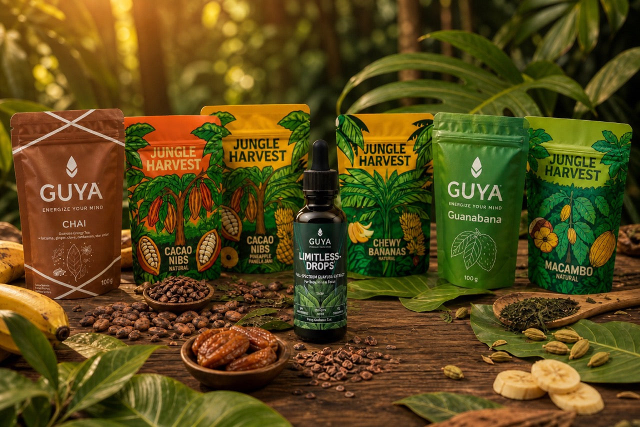 Die GUYA Revolution: 7 neue Produkte aus dem Amazonas-Regenwald sind da