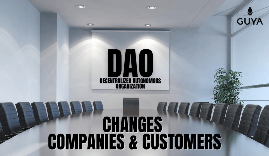 Decentralization of companies & co -determination of customers in a DAO