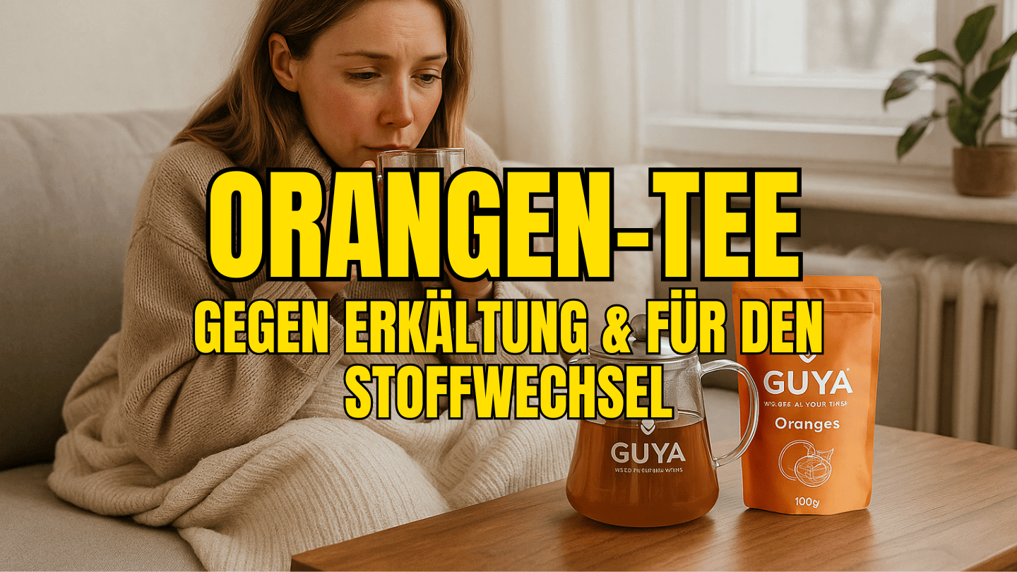 Ingwer-Orangen-Tee gegen Erkältung & zum abnehmen? + Rezept