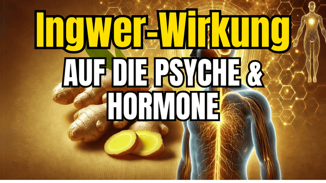 Ingwer-Wirkung auf Psyche & Hormone – Natürlicher Stimmungsaufheller