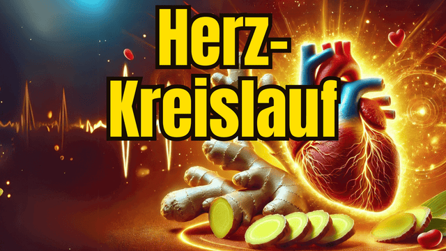 Ingwer für Herz & Blutdruck: Wirkung auf das Kreislaufsystem