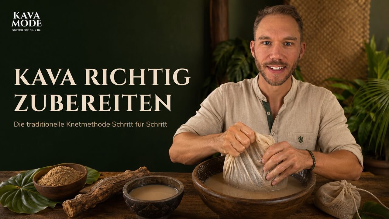 Kava Kava richtig zubereiten – Guide & Video für dein Abendritual