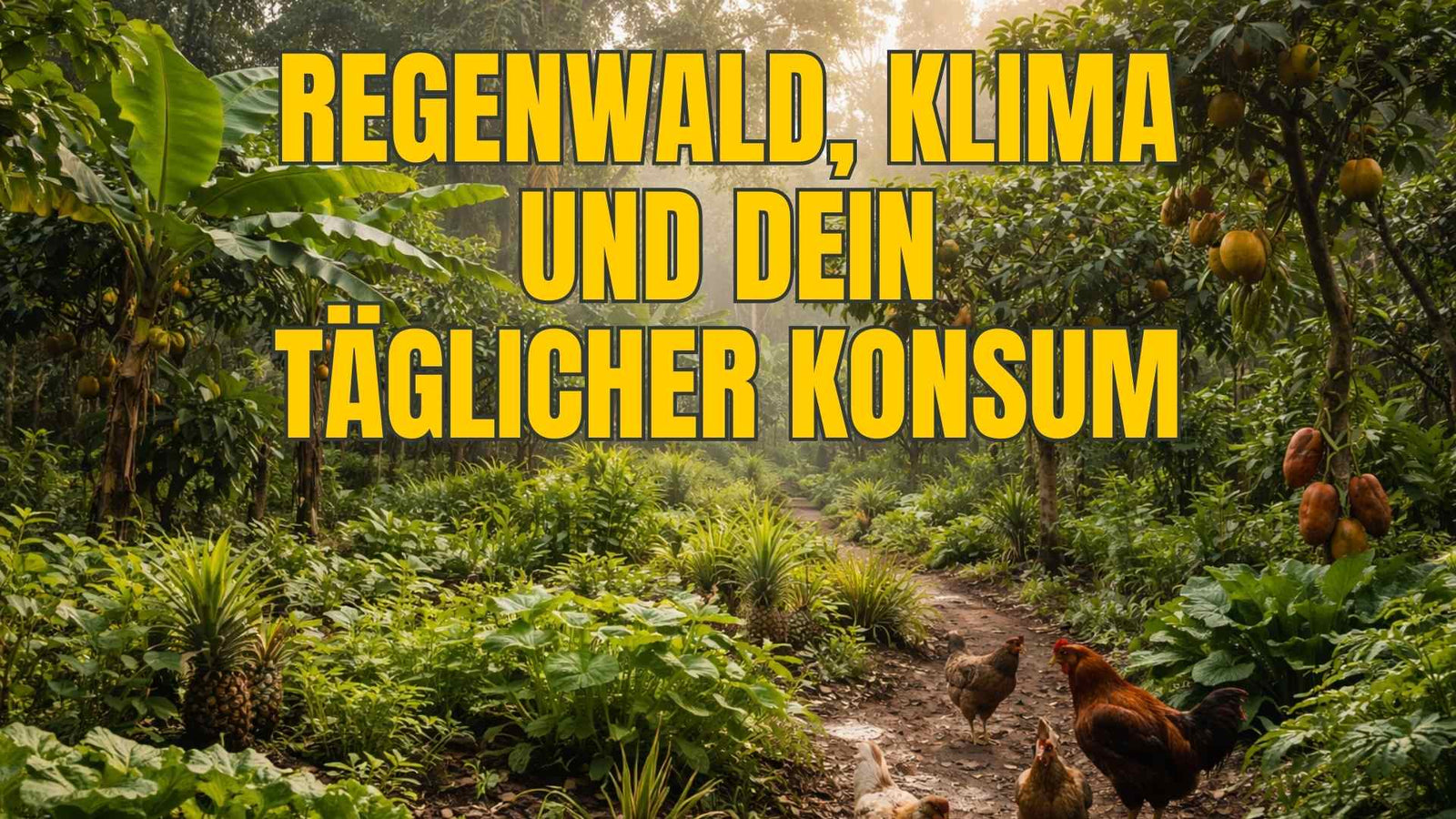 Warum Artenvielfalt in deiner Tasse beginnt: Regenwald, Klima und dein täglicher Konsum