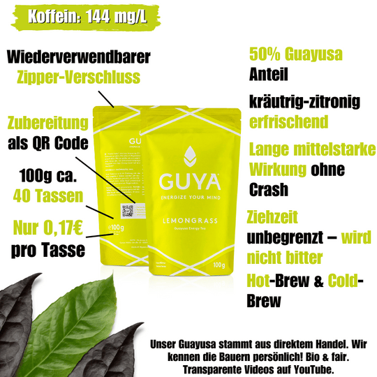 Bottle + Tee - GUYA - Guayusa GmbH