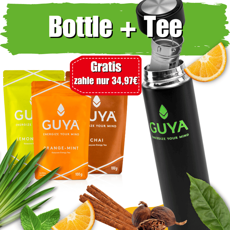 Bottle + Tee - GUYA - Guayusa GmbH