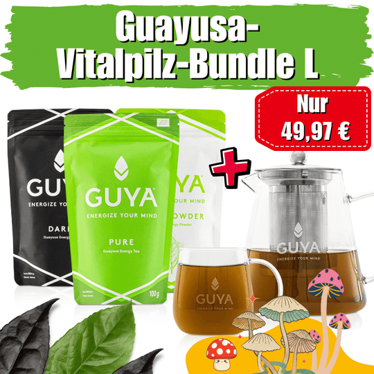 Guayusa-Vitalpilz-Bundle L - GUYA - Guayusa GmbH