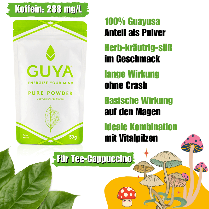 Guayusa-Vitalpilz-Bundle M - GUYA - Guayusa GmbH