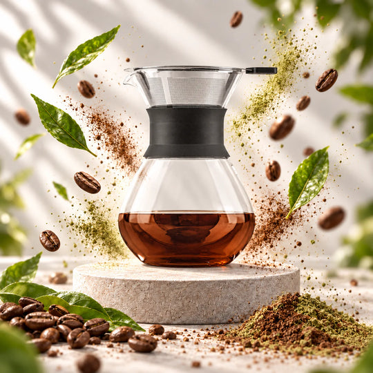 Dripper Powder 600ml Edelstahlsieb – Titelbild