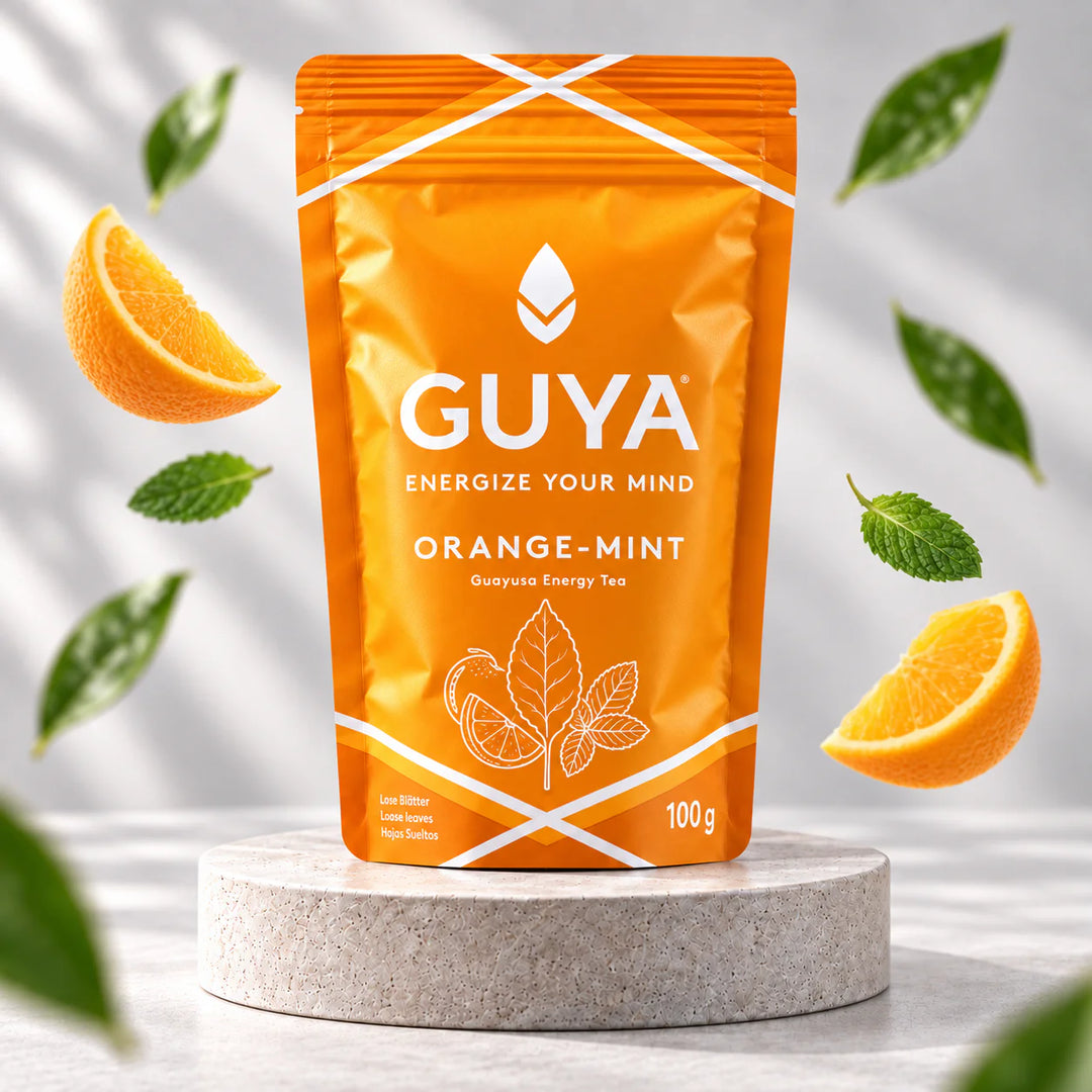 Bio Guayusa Tee – Orange-Mint – Titelbild