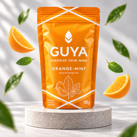 Bio Guayusa Tee – Orange-Mint – Titelbild