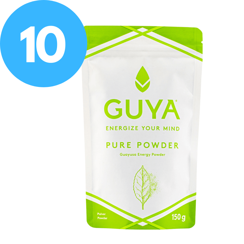 10x PURE-Powder und 1x Dripper gratis - GUYA - Guayusa GmbH