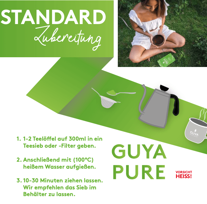 10 Guayusa Zubereitungen – exklusive Anleitung als PDF - GUYA - Guayusa GmbH