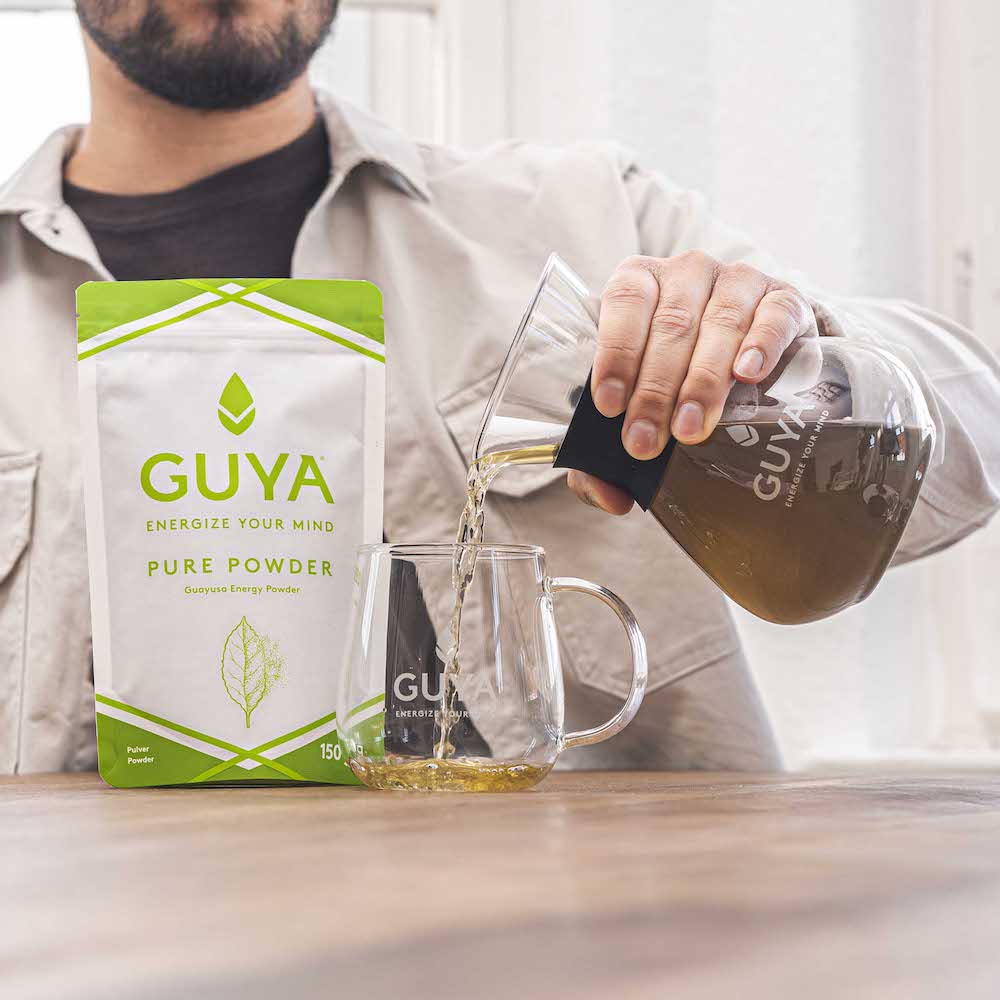 Zubereitung von Guayusa