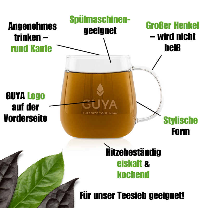 Probierset - Alle Guayusa Tees & Powder + Cup + Teapot + Dripper - GUYA - Guayusa GmbH