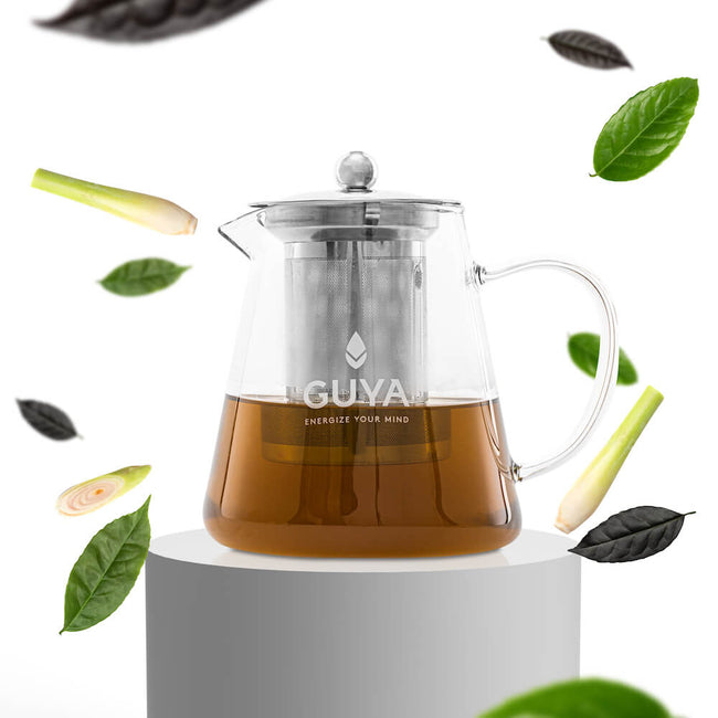 Teapot — dzbanek do herbaty 950 ml z zaparzaczem ze stali nierdzewnej — GUYA — Guayusa GmbH
