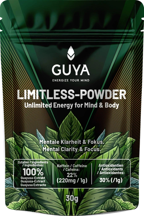 Limitless-Powder – 100% Guayusa Extrakt-Konzentrat