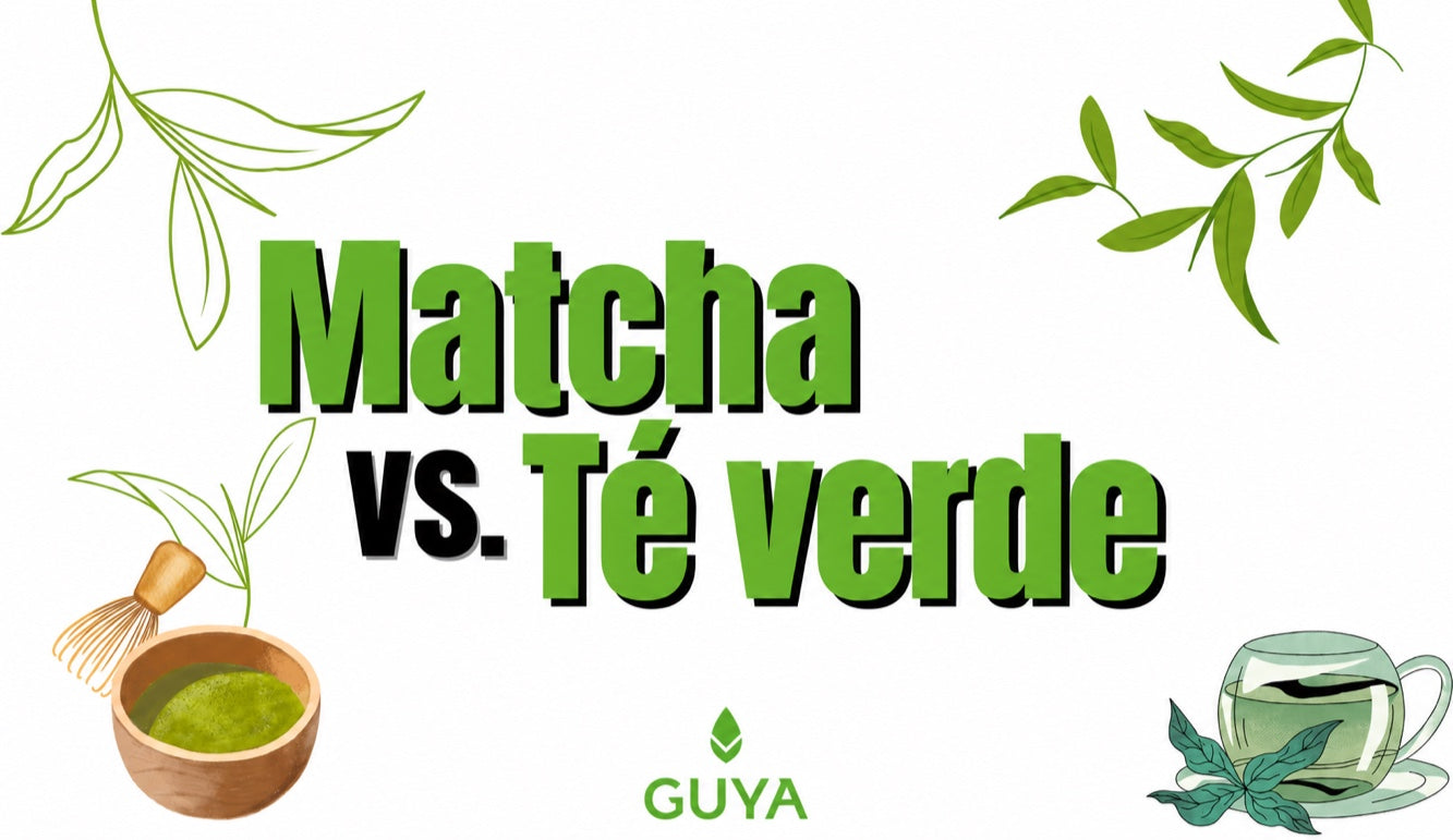 Matcha o té verde: ¿cuál eliges?