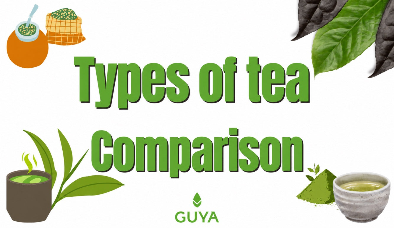 Which teas are healthy? Comparing different tea varieties