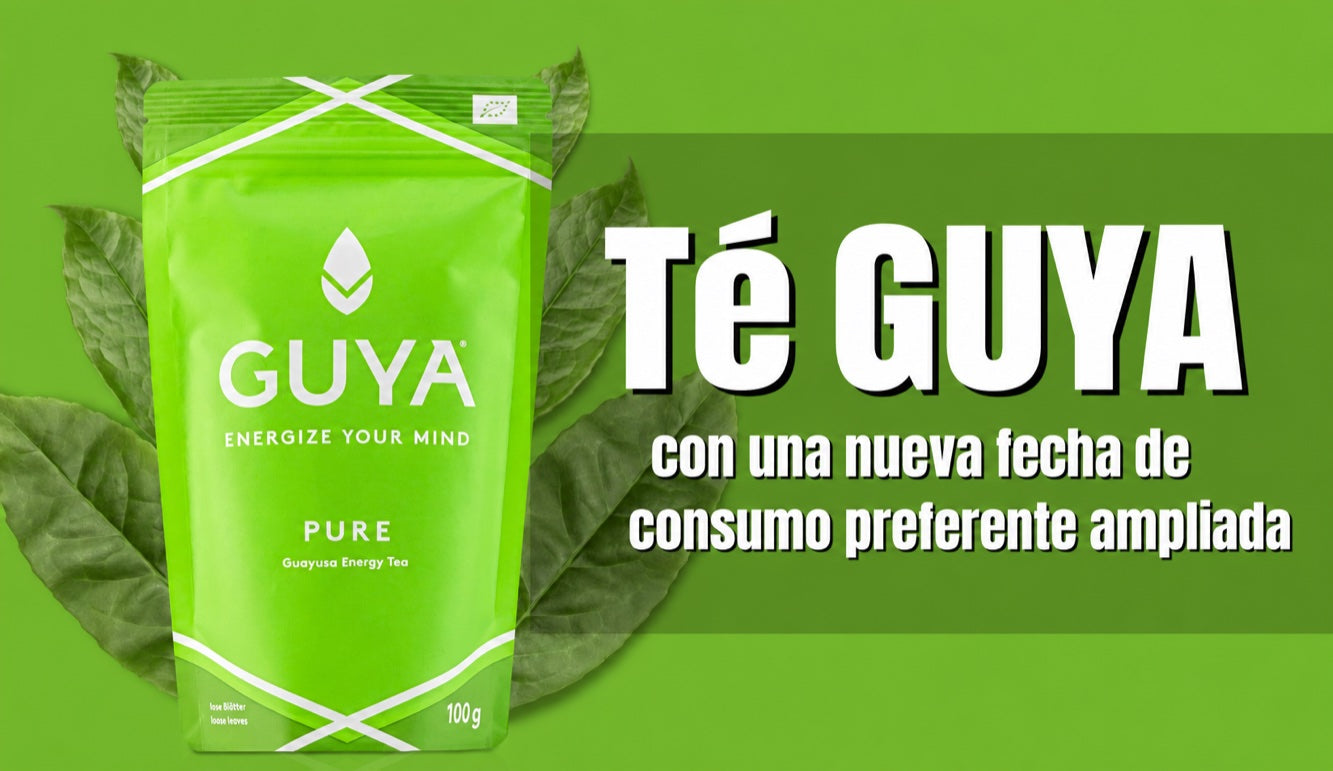 Tés GUYA con fechas de consumo preferente actualizadas
