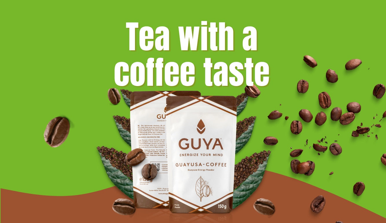 Coffee-flavoured tea: drink less coffee without giving up the flavour