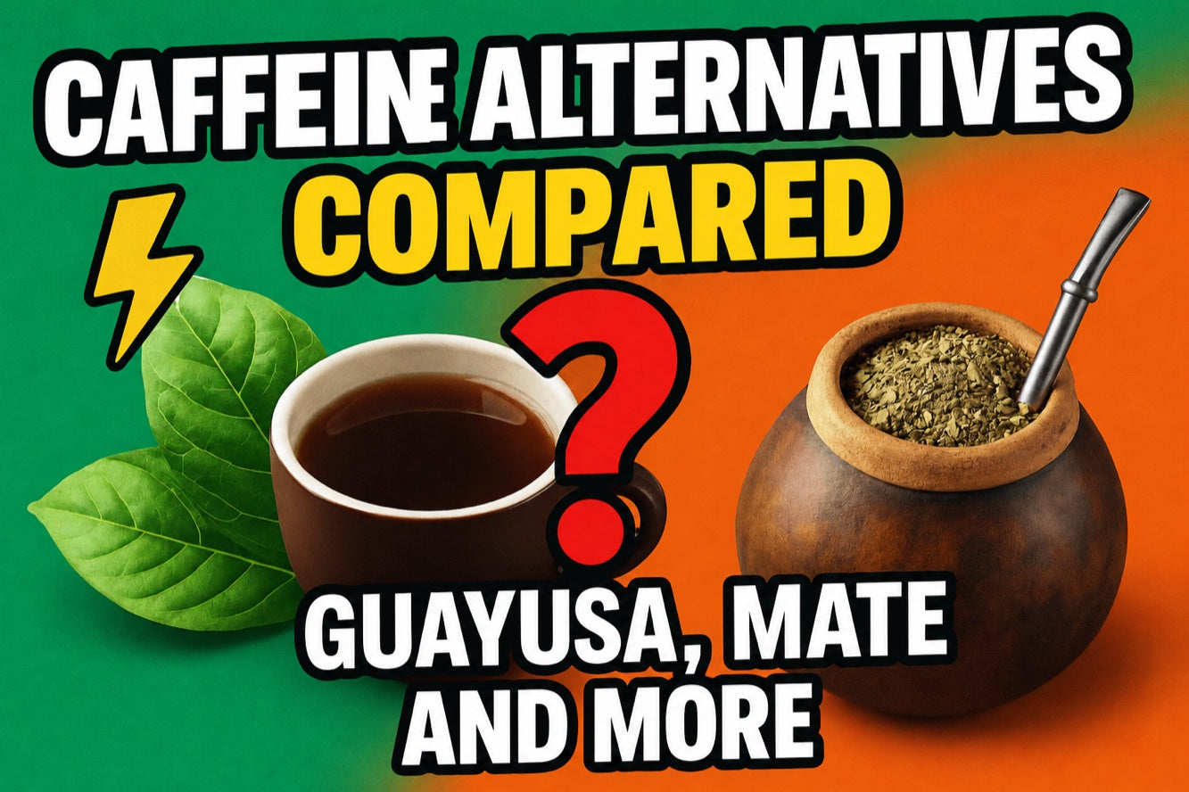 Caffeine alternatives compared: Guayusa, mate & more