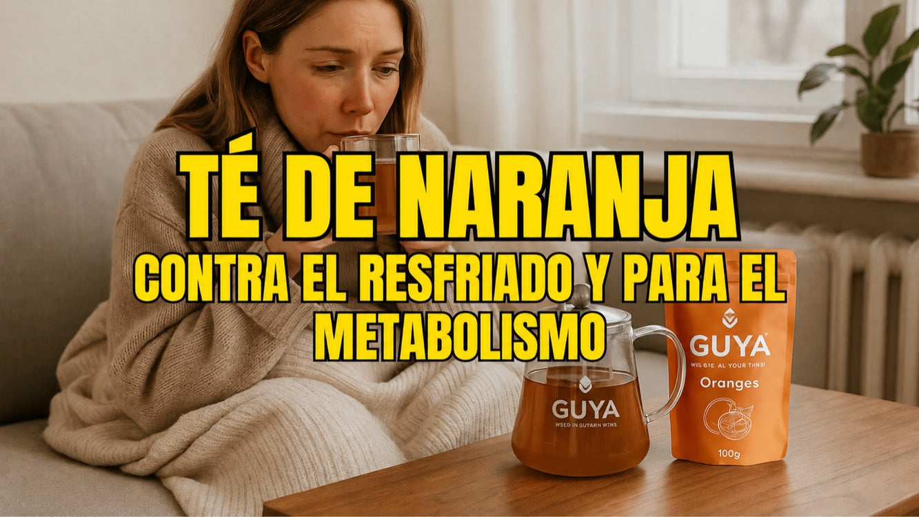 Infusión de jengibre y naranja para el resfriado o adelgazar: receta