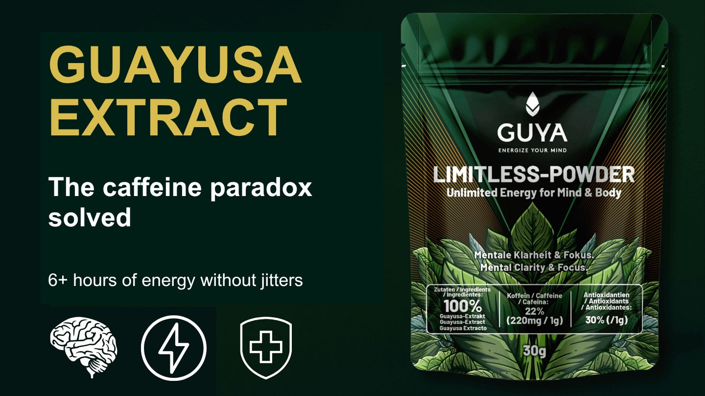 Guayusa extract: the caffeine paradox? Energy without jitters