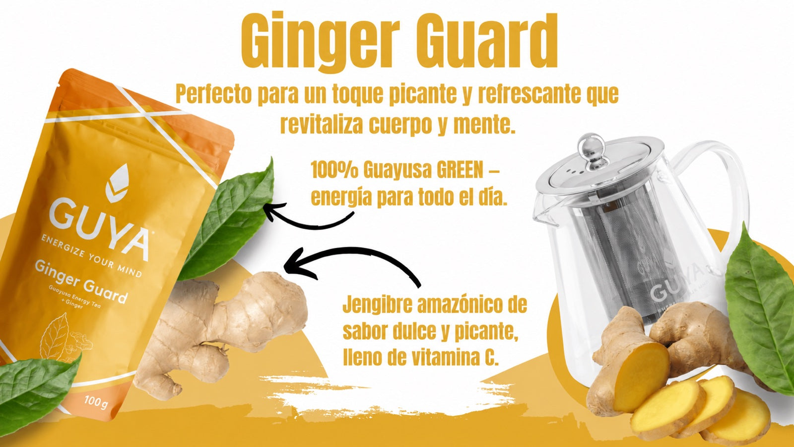 Té de guayusa – Ginger-Guard