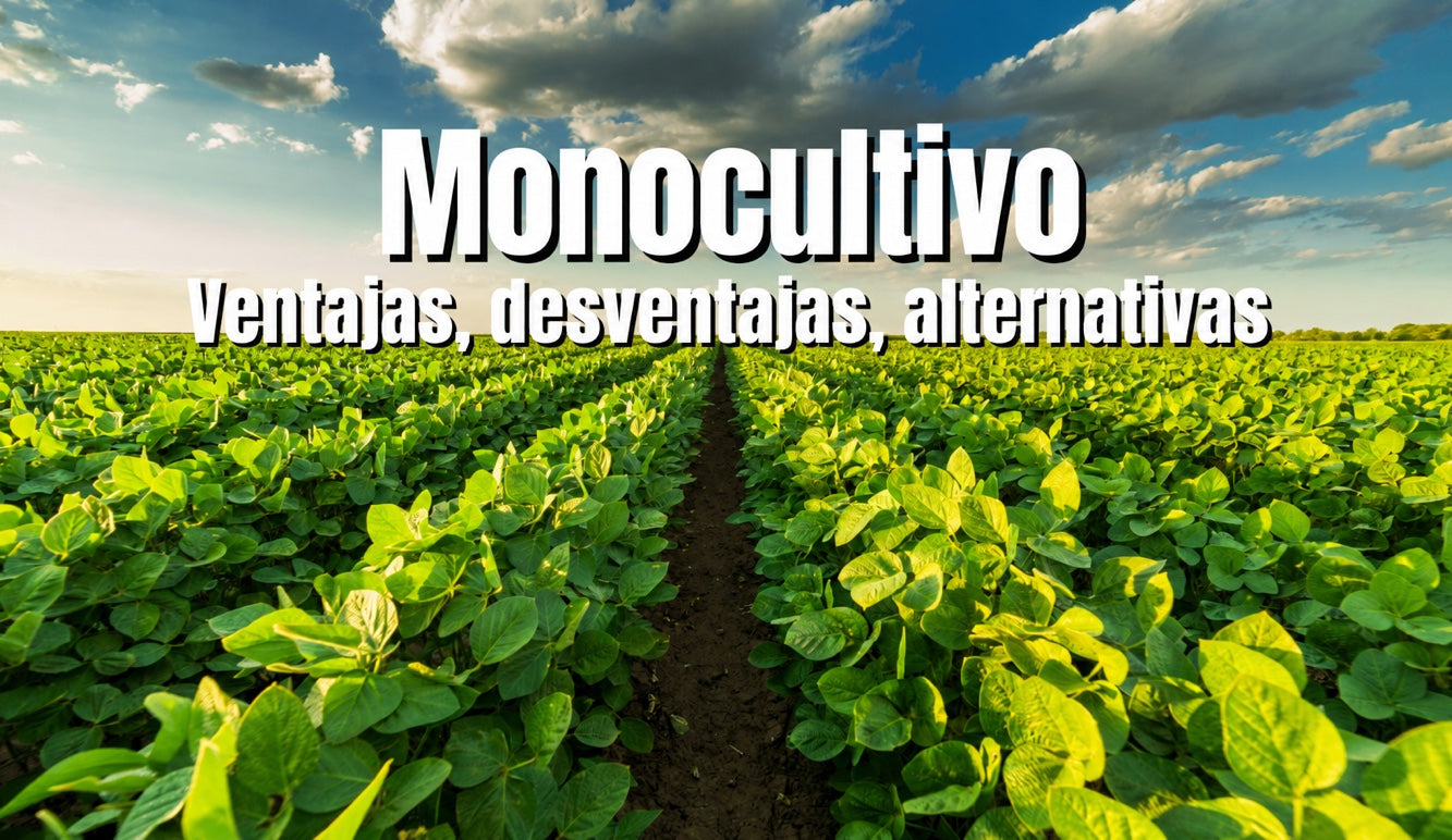Monocultivos: definición, desventajas y posibles ventajas