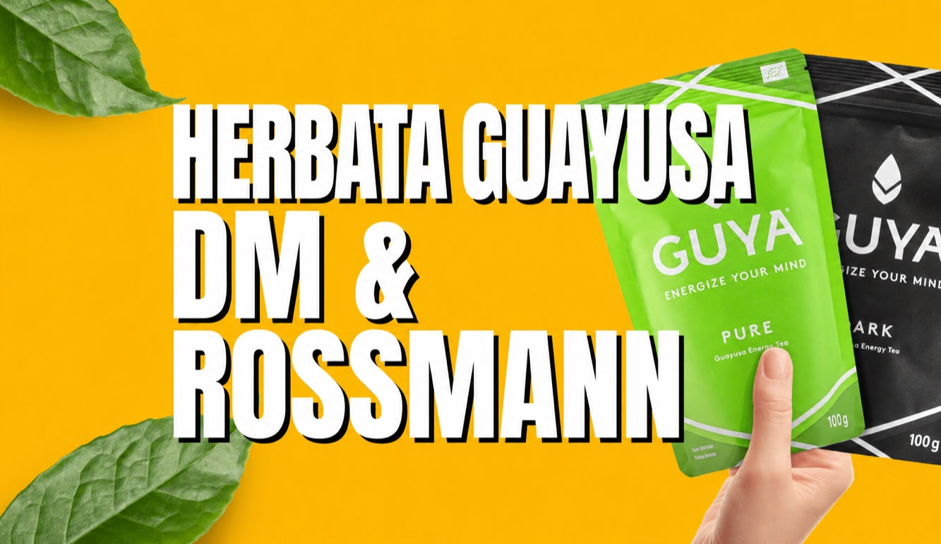 Zakup guayusy w dm i Rossmannie