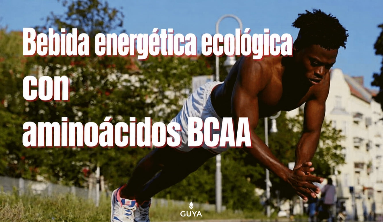 Bebida energética con BCAA: bebida ecológica natural con aminoácidos