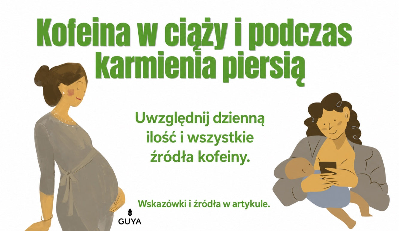 Kofeina w ciąży i podczas karmienia piersią — na co uważać?