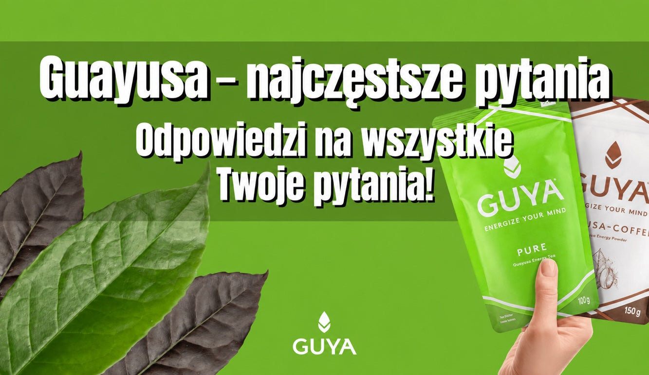 Najczęstsze pytania o guayusę i napoje z kofeiną