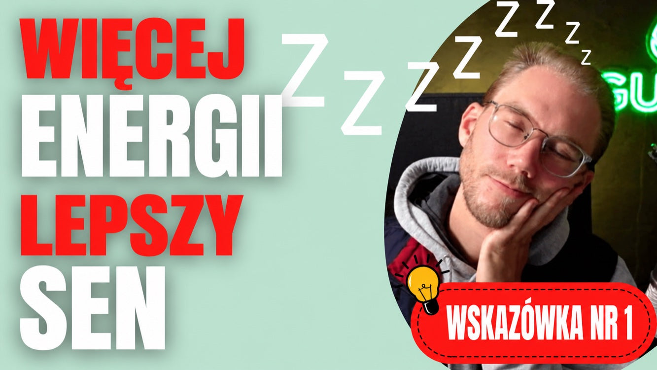 Więcej energii na co dzień i lepszy sen dzięki tej wskazówce