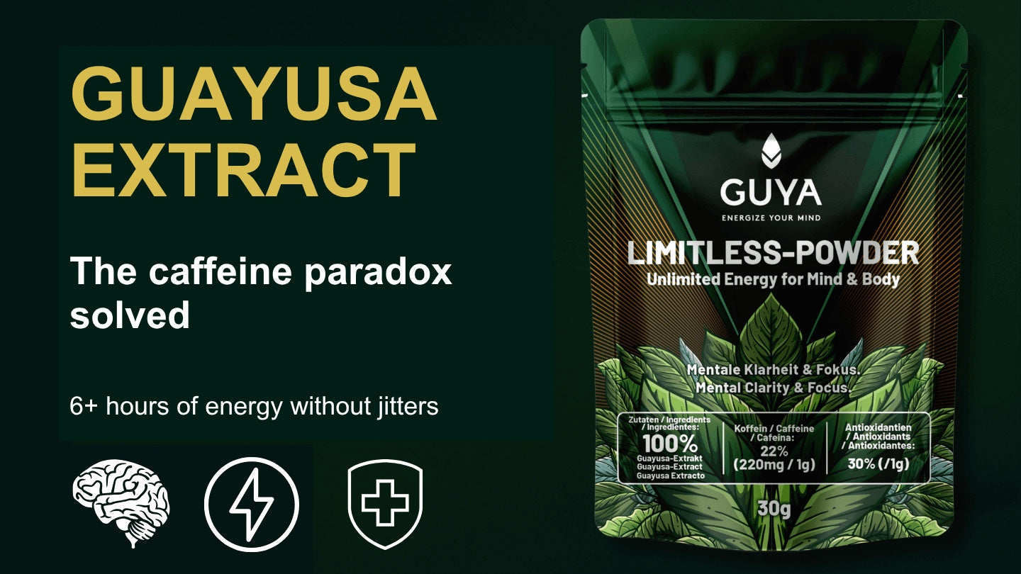 Guayusa extract: the caffeine paradox? Energy without jitters