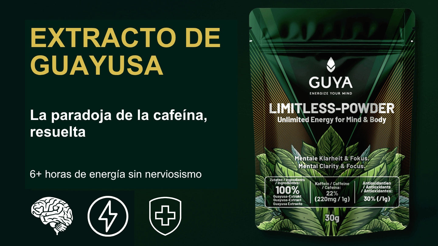 Extracto de guayusa: ¿la paradoja de la cafeína? Energía sin nerviosismo