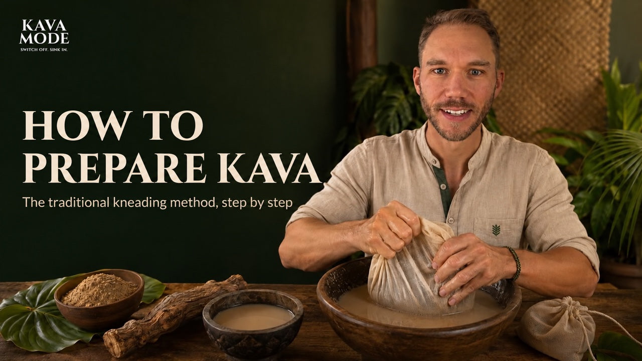 How to prepare kava: a guide and video for your evening ritual