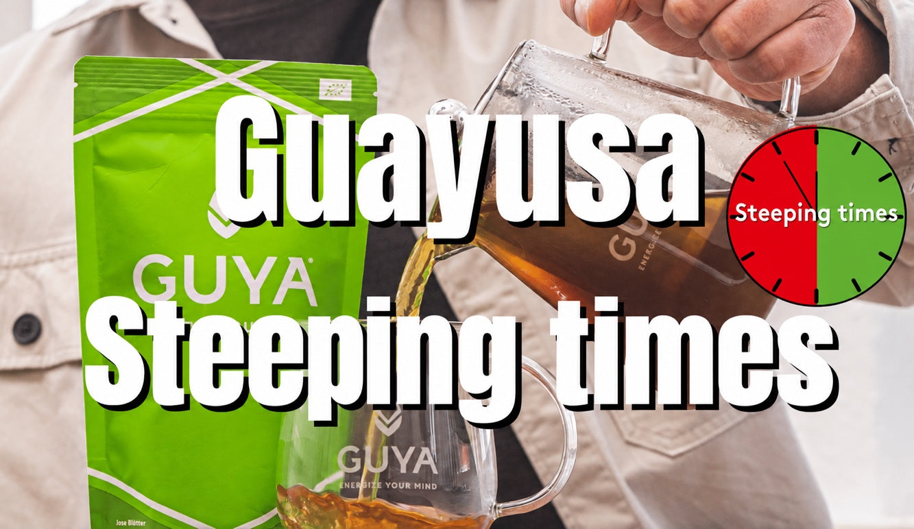 Guayusa tea: steeping time and dosage