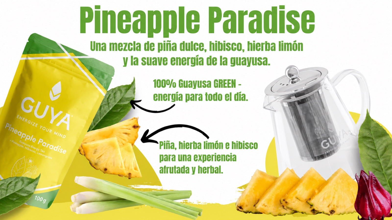 Té de guayusa – Pineapple Paradise