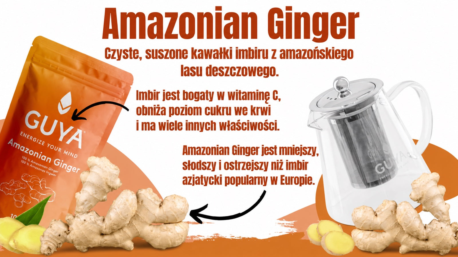 Napar imbirowy – Amazonian Ginger
