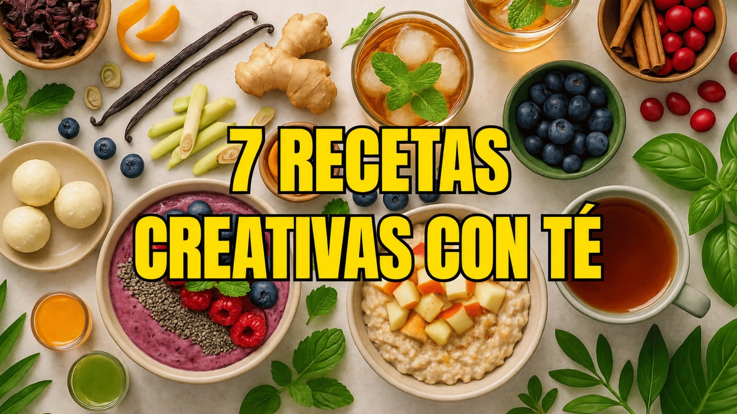 7 recetas creativas de té amazónico: de té helado a smoothie bowls