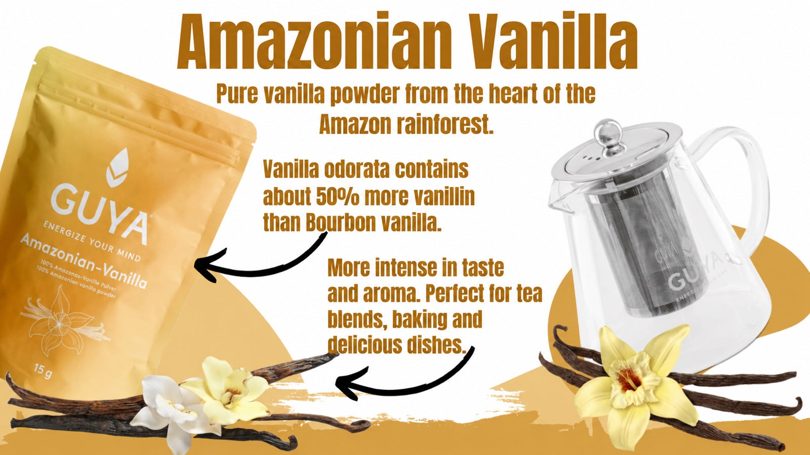 Vanilla Powder – Amazonian Vanilla – Vanilla Odorata