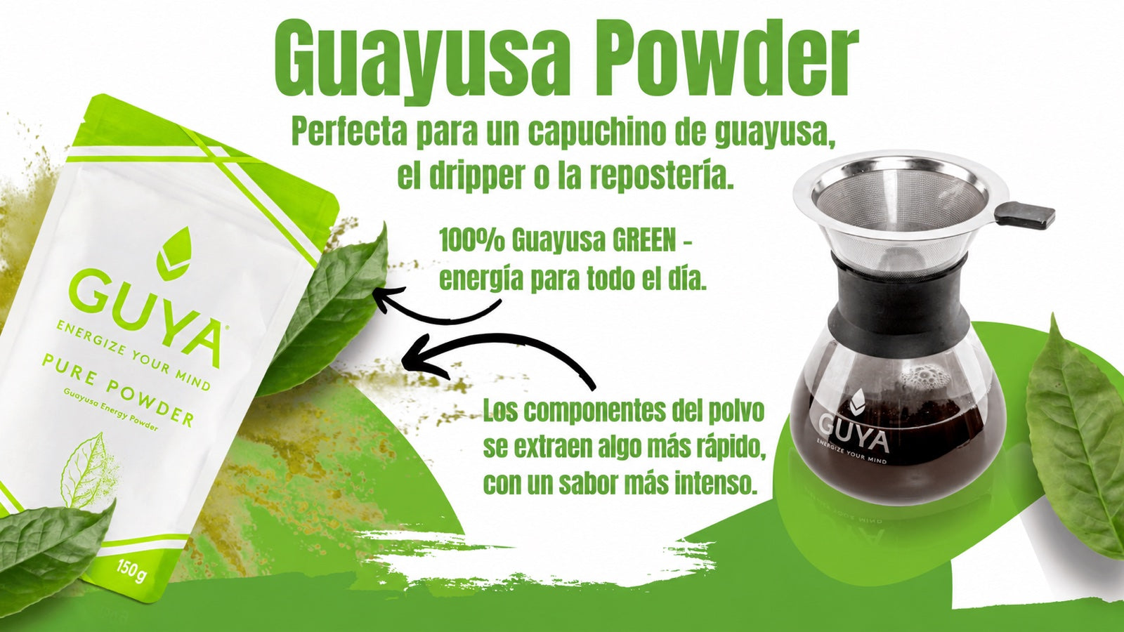 Guayusa PURE – en polvo